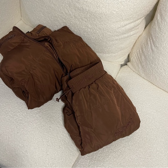 Puffer vest with matching puffer pant set Pantone - Picture 5 of 5